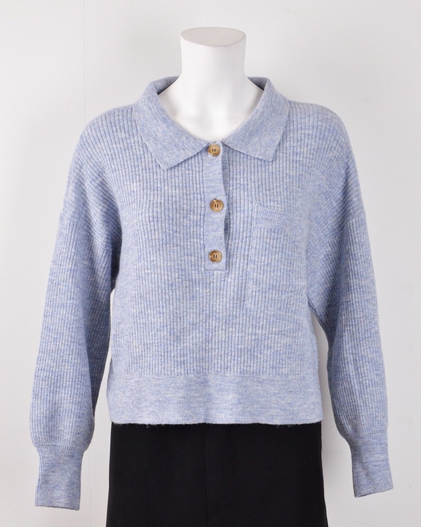 SONG OF STYLE-CROPPED SWEATER