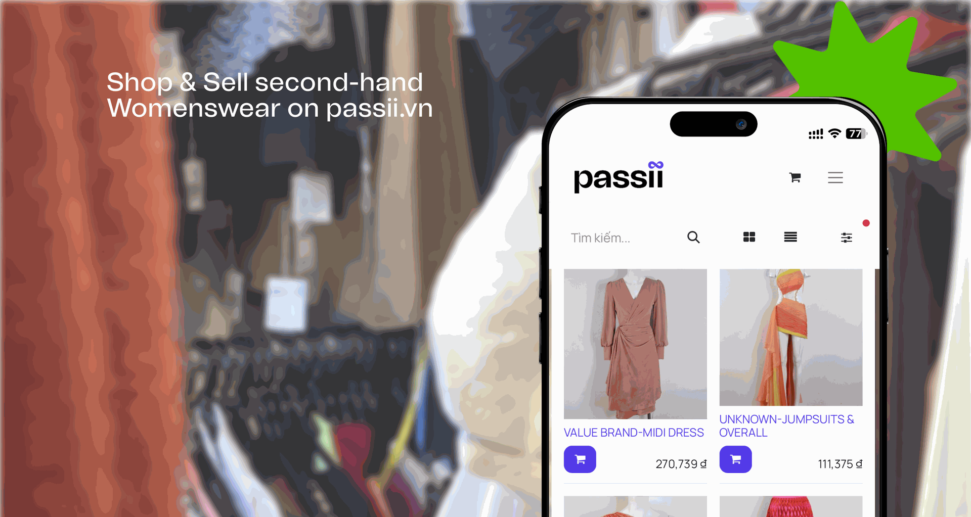 SHOP SELL SECOND-HAND || PASSII VIETNAM