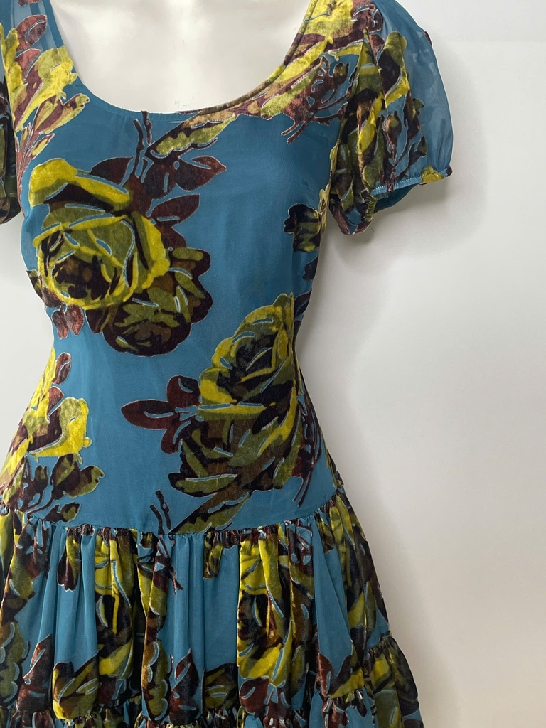 BETSEY JOHNSON-MIDI DRESS
