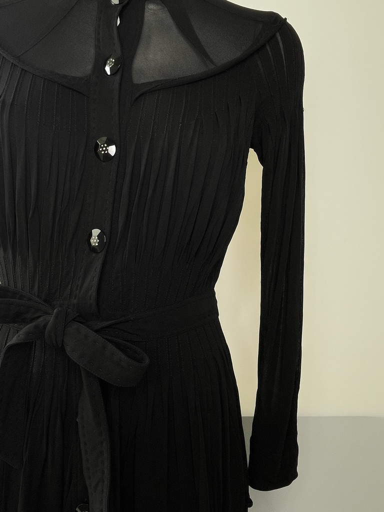 YVES SAINT LAURENT-MIDI DRESS