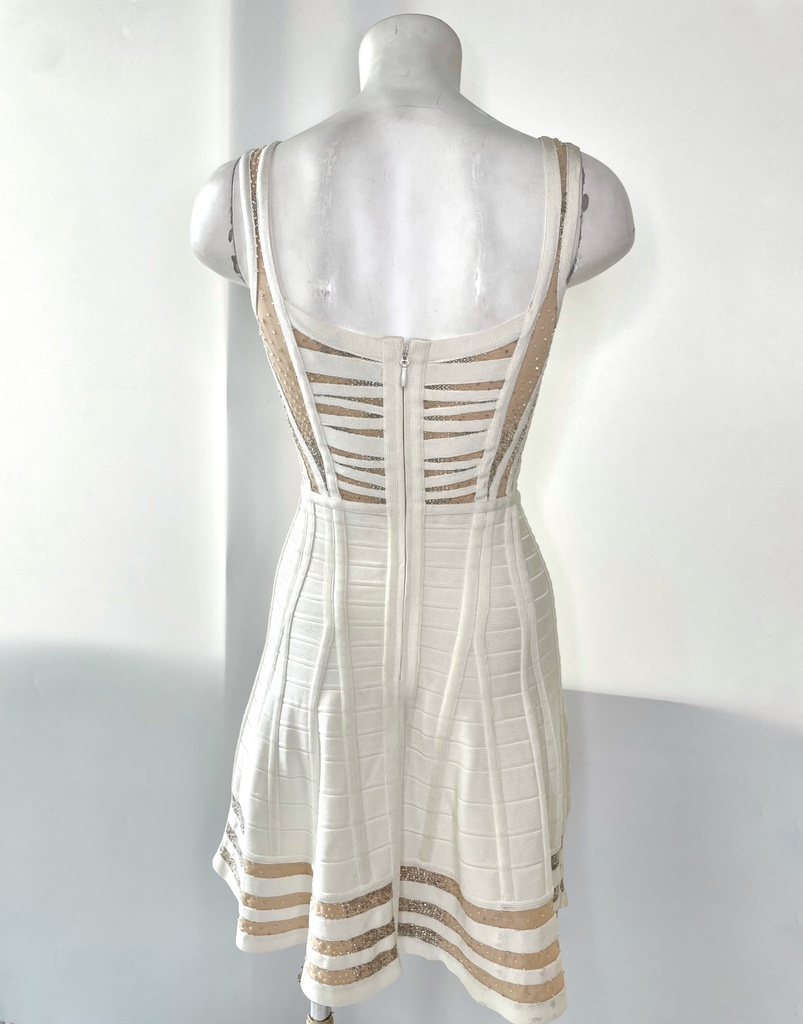 HERVE LEGER-MINI DRESS