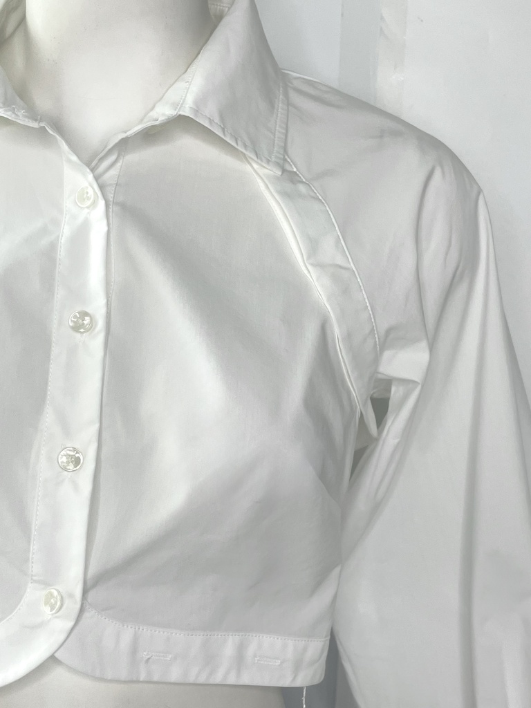 JONATHAN SIMKHAI-SHIRT CROPTOP