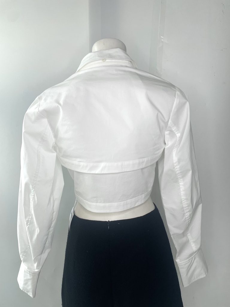 JONATHAN SIMKHAI-SHIRT CROPTOP