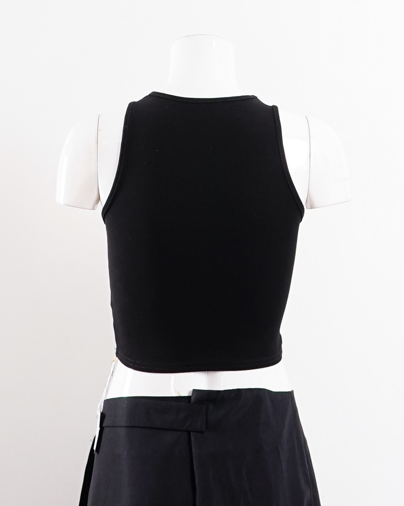 UNKNOWN-SLEEVELESS TOP (TANKTOP/TUBE TOP)