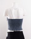 UNKNOWN-SLEEVELESS TOP (TANKTOP/TUBE TOP)