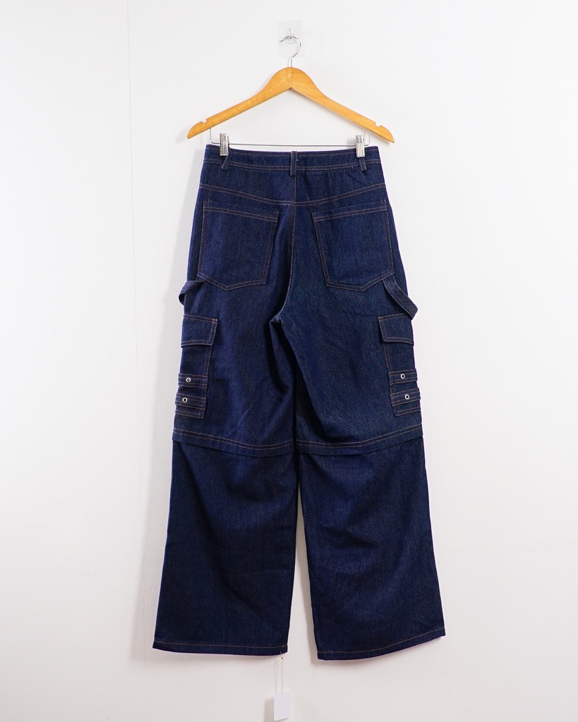 SECODEE-WIDE LEG JEANS