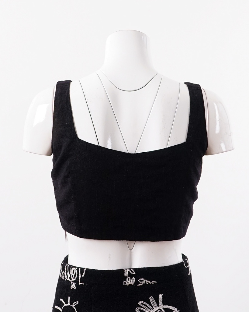 LA LINEN-SLEEVELESS TOP (TANKTOP/TUBE TOP)