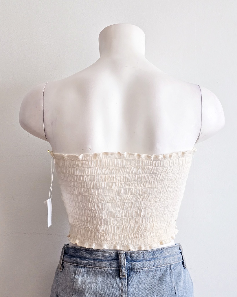 UNKNOWN-SLEEVELESS TOP (TANKTOP/TUBE TOP)