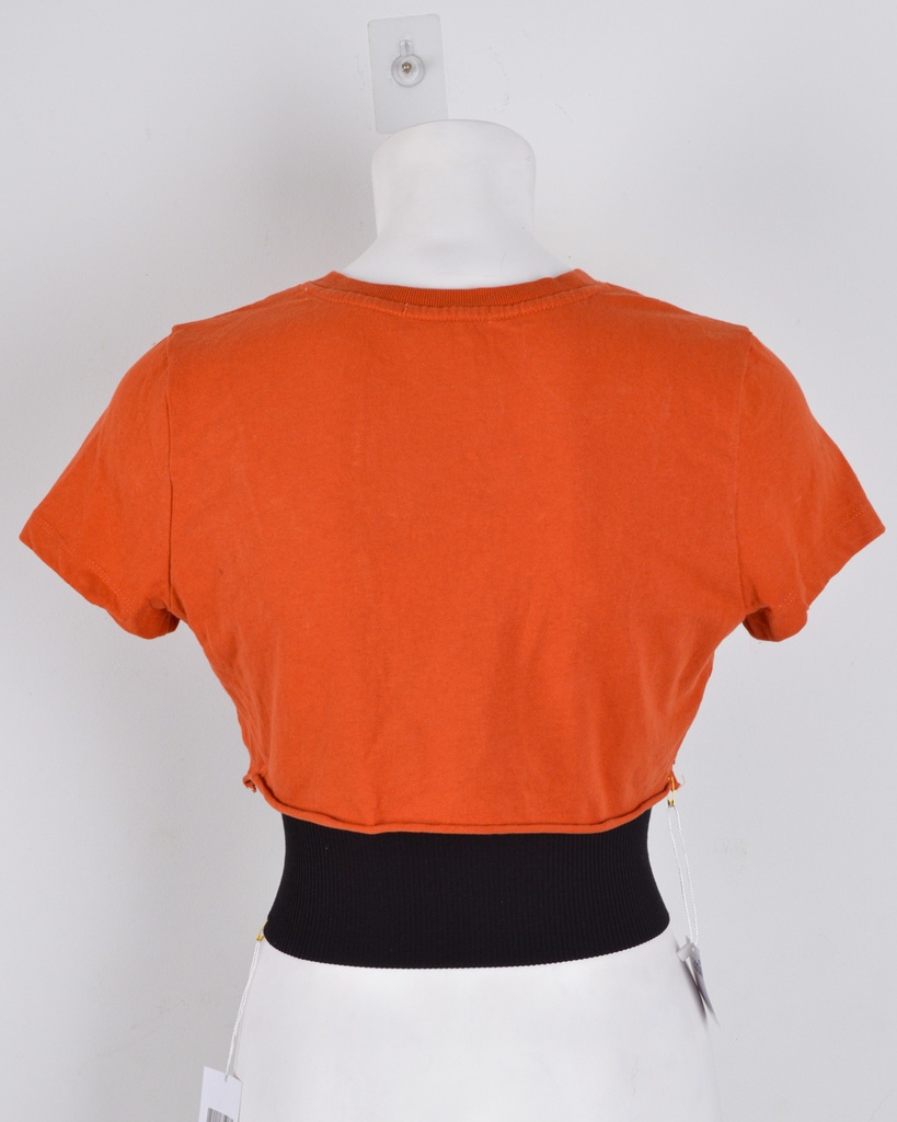 LIME ORANGE-CROPTOP