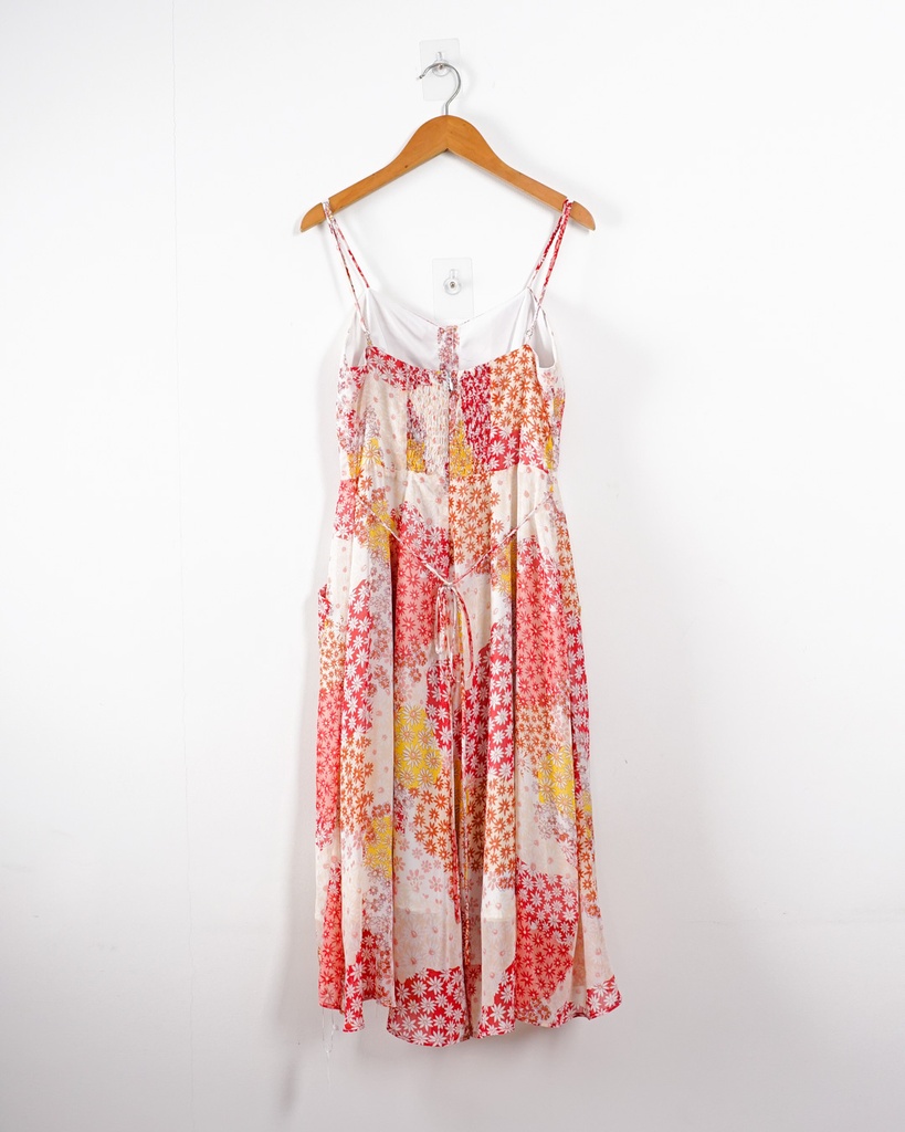 HOA CHO EM-MIDI DRESS