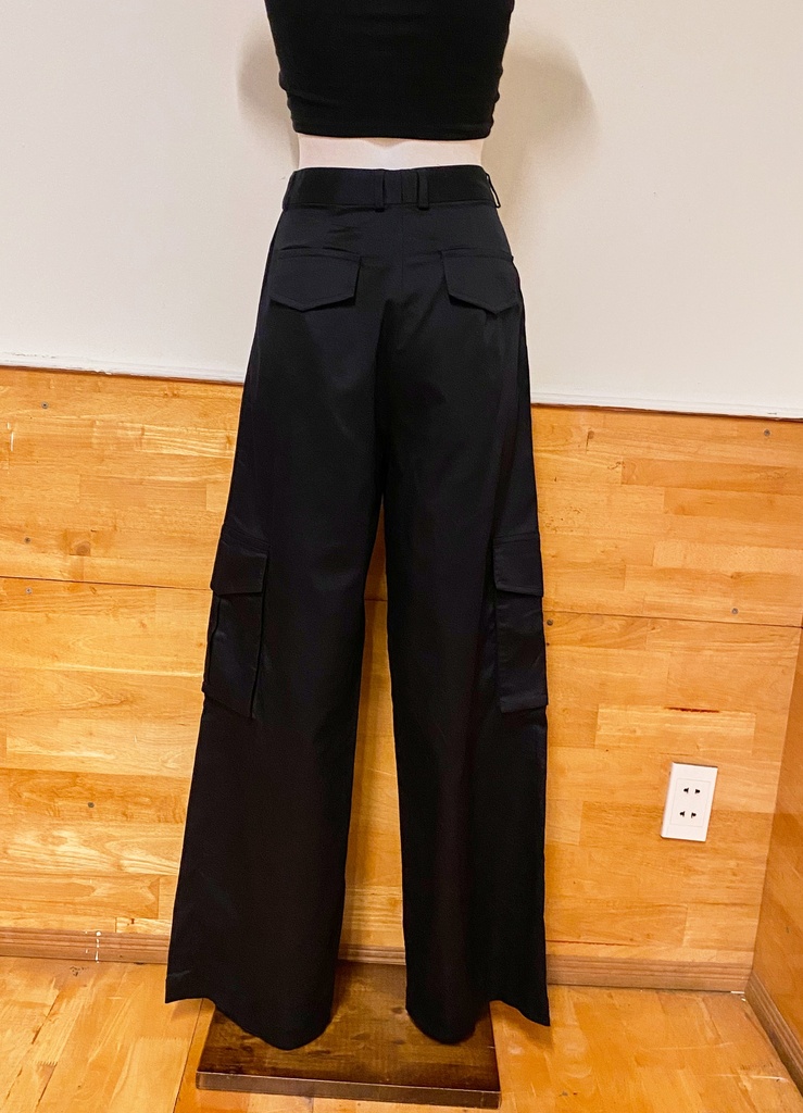 HASMILED-WIDE-LEG PANTS