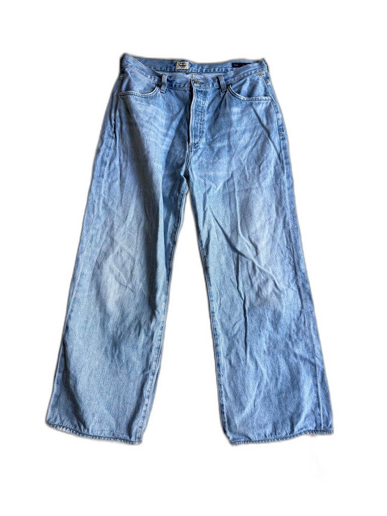 CITIZENS OF HUMANITY-WIDE-LEG JEANS