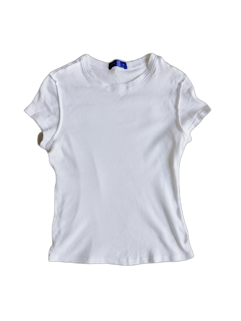 THE BLUE T SHIRT-SHORT SLEEVES TOP