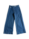 ZARA WOMAN-WIDE-LEG JEANS