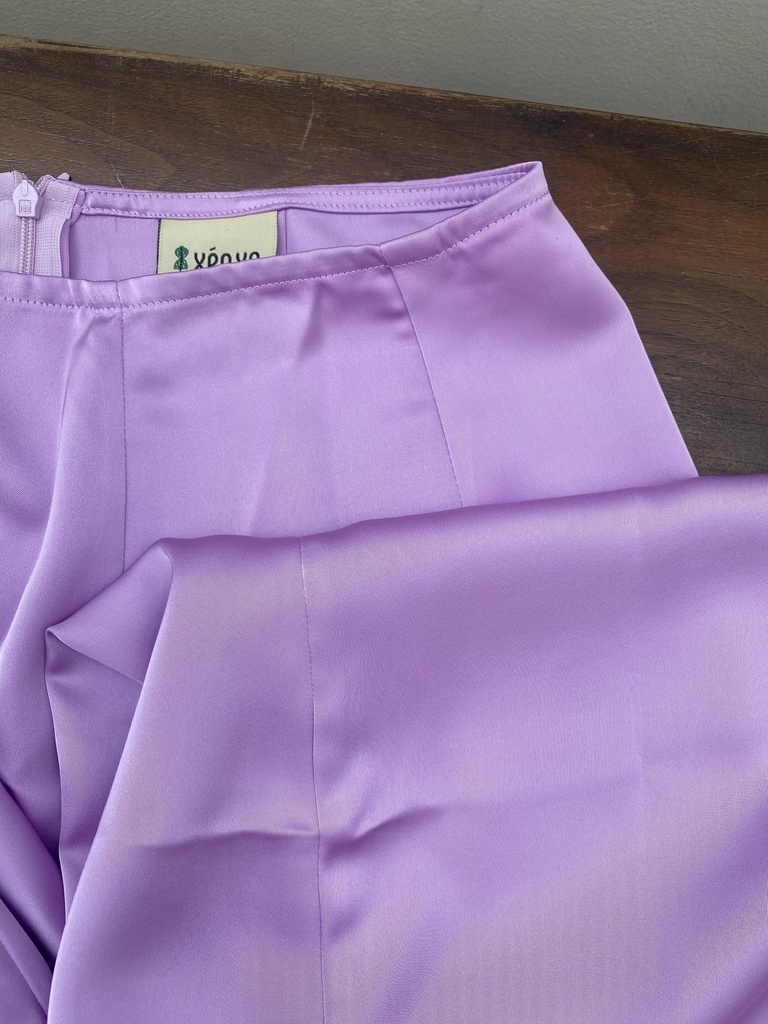 XÉO XỌ-QUẦN LỤA TRƠN MÀU TÍM 86(2103) (S)