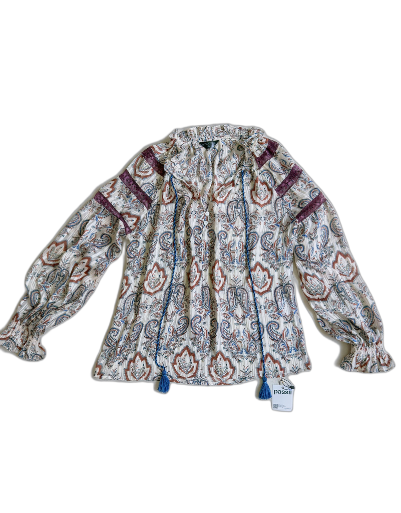 MONO TALK-LONG SLEEVES TOP