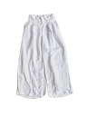 LAM LINEN-WIDE-LEG PANTS