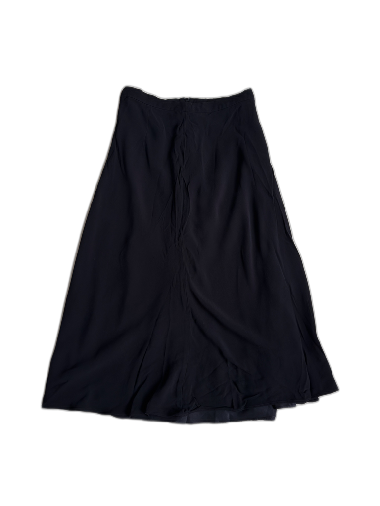 MASSIMO DUTTI-MIDI SKIRT