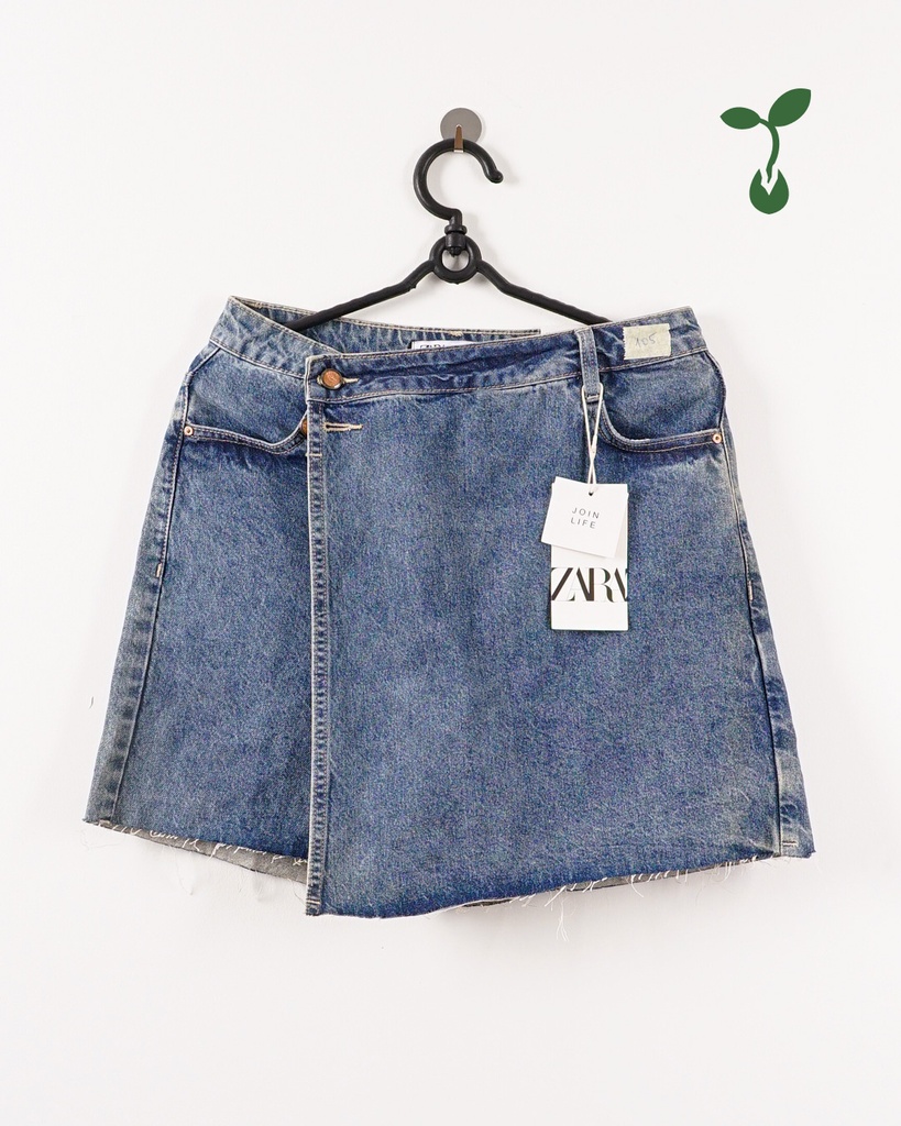 ZARA-DENIM SKIRT