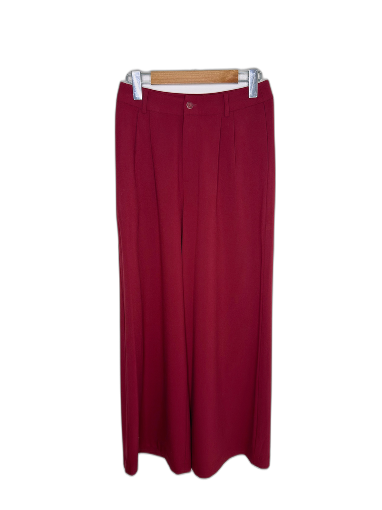 OU'BA:D-WIDE-LEG PANTS