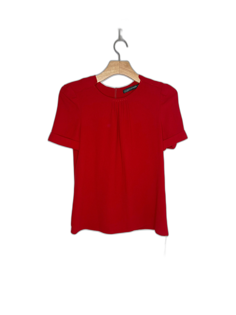 ZARA-SHORT SLEEVES TOP