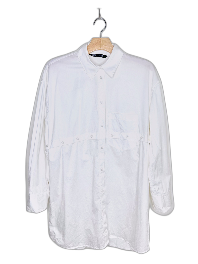ZARA-SHIRT DRESS