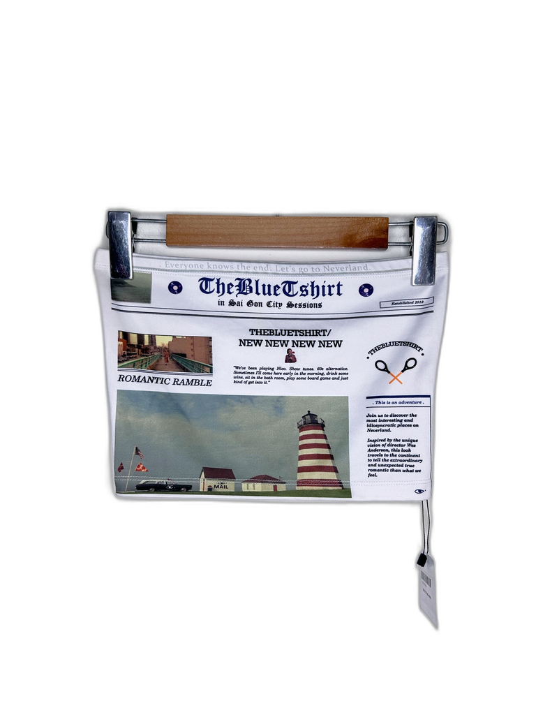 THE BLUE T SHIRT-TUBE TOP