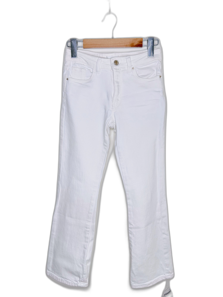 MANGO-MEDIUM-RISE JEANS