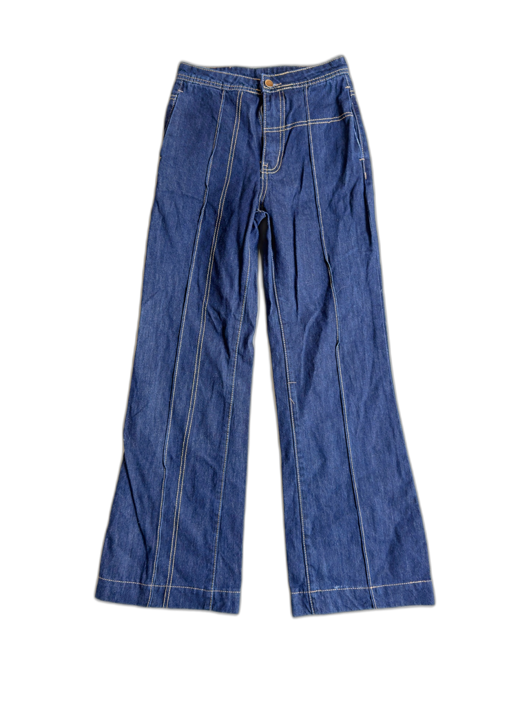 UNKNOWN-WIDE-LEG JEANS