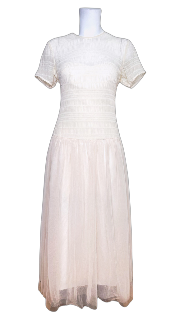 LARMES-MIDI DRESS