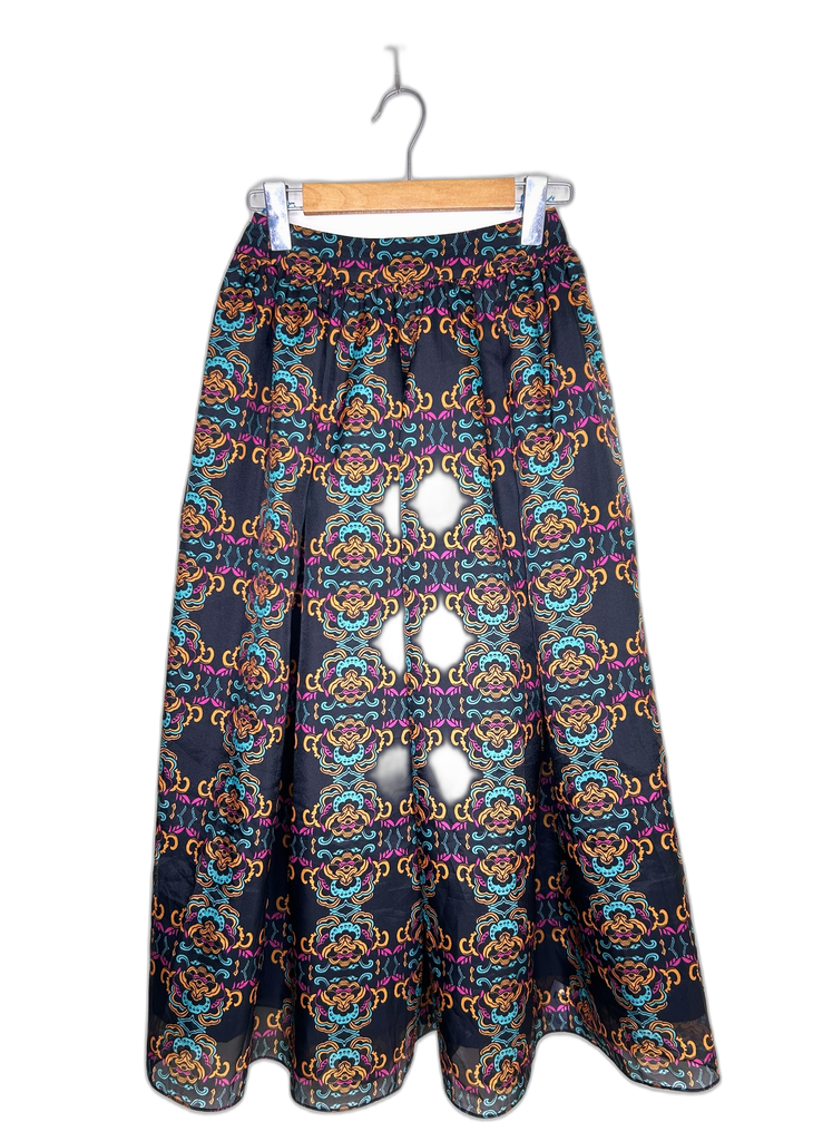 DINGDANG-MIDI SKIRT