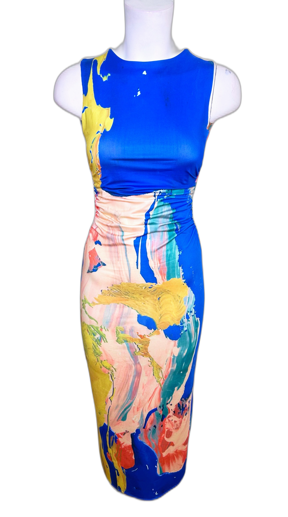 ZARA-MIDI DRESS