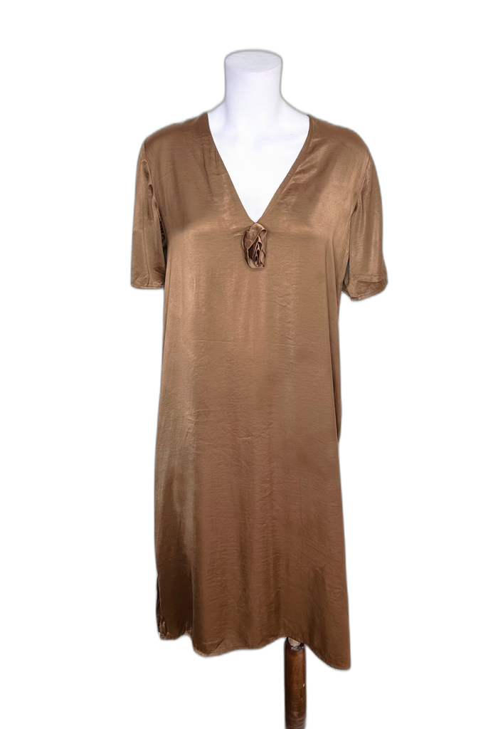 MAUVE-MIDI DRESS