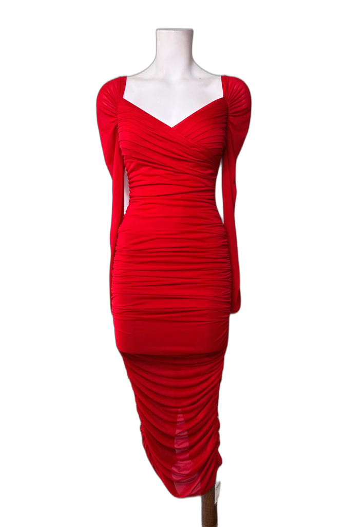 JUST K-MIDI DRESS