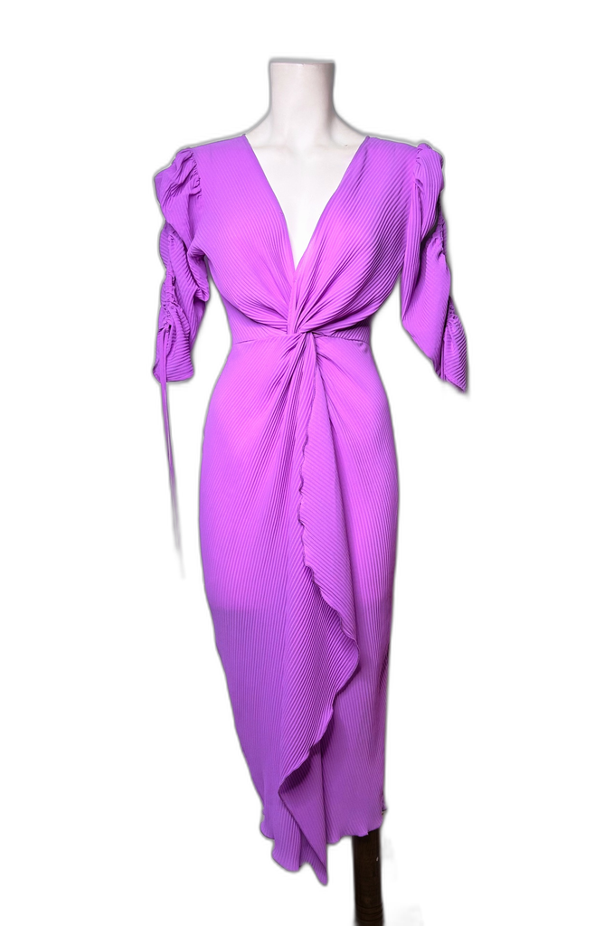 VALENCIANI-MIDI DRESS