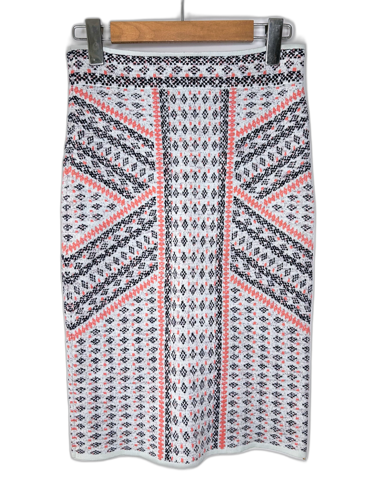 BCBGMAXAZRIA-MIDI SKIRT