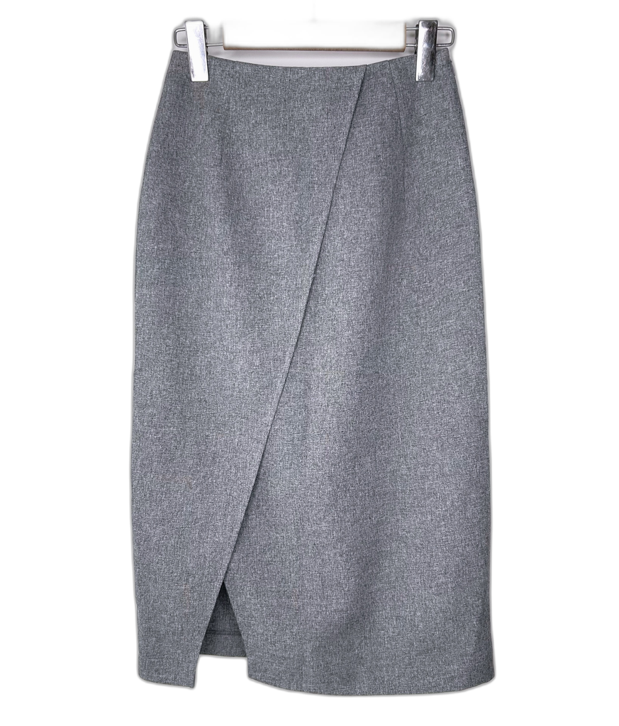 THE BLUE T SHIRT-MIDI SKIRT