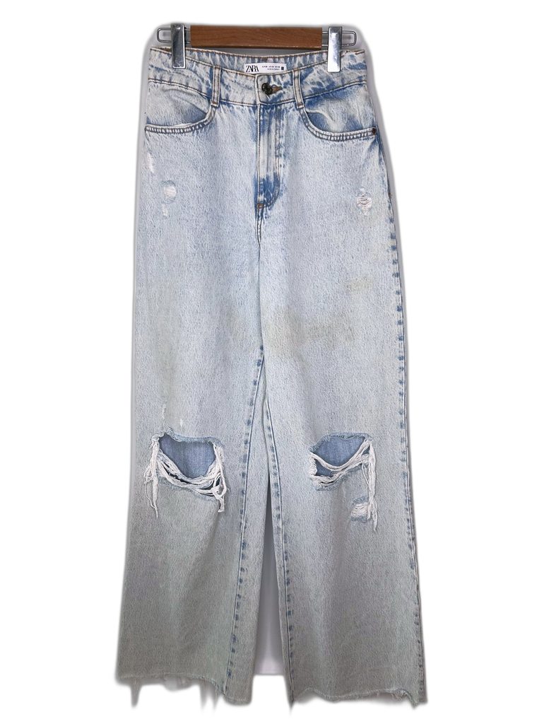 ZARA-WIDE-LEG JEANS