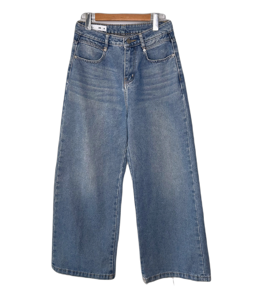ASSORTED BRAND-WIDE-LEG JEANS