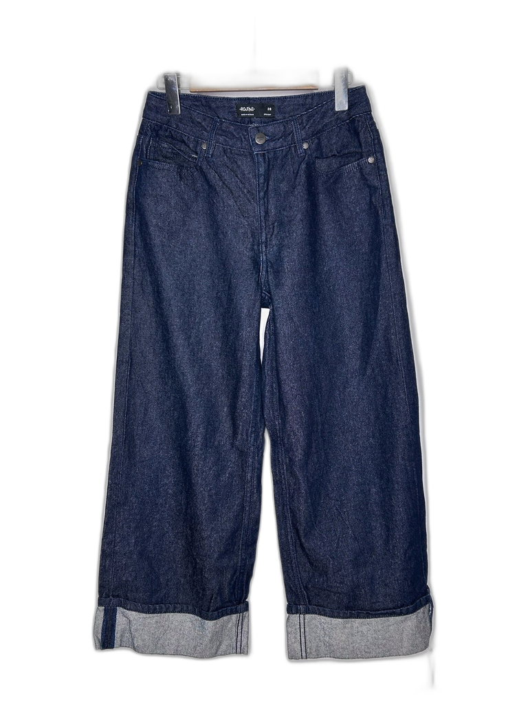 ROUTINE-WIDE-LEG JEANS