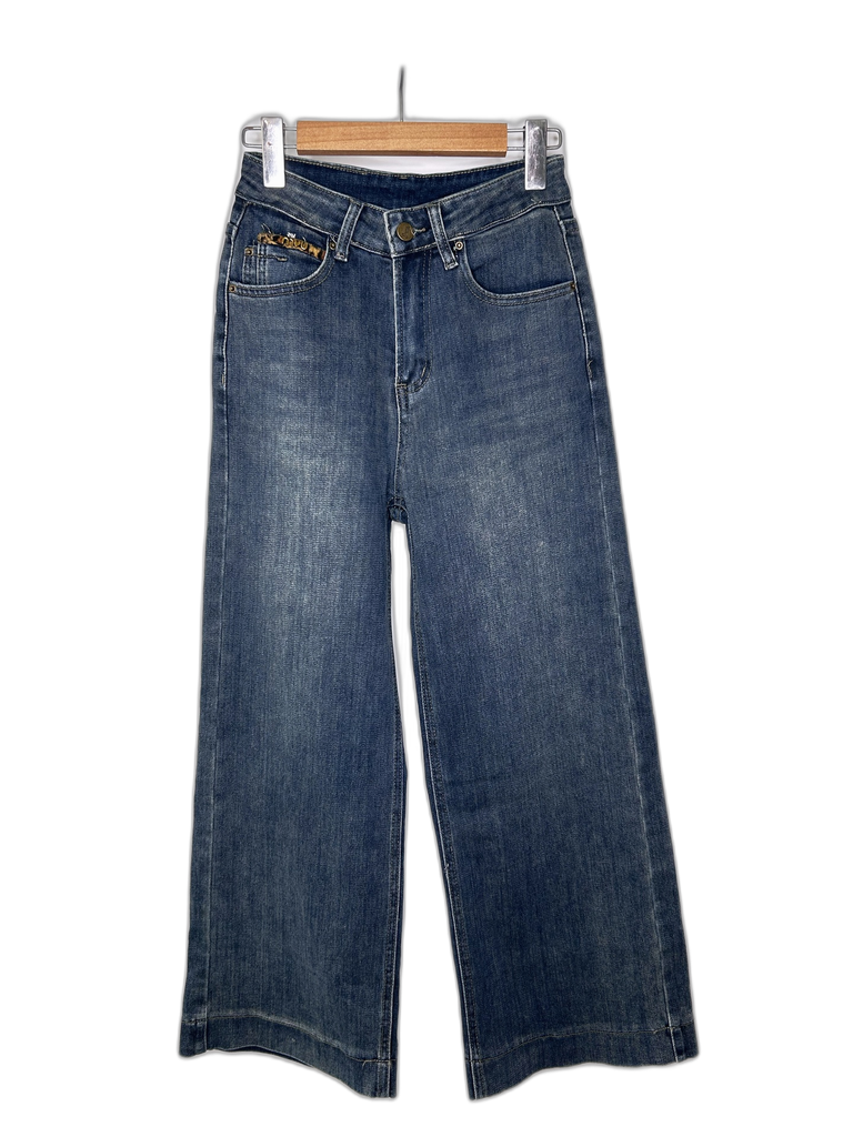 UNKNOWN-WIDE-LEG JEANS