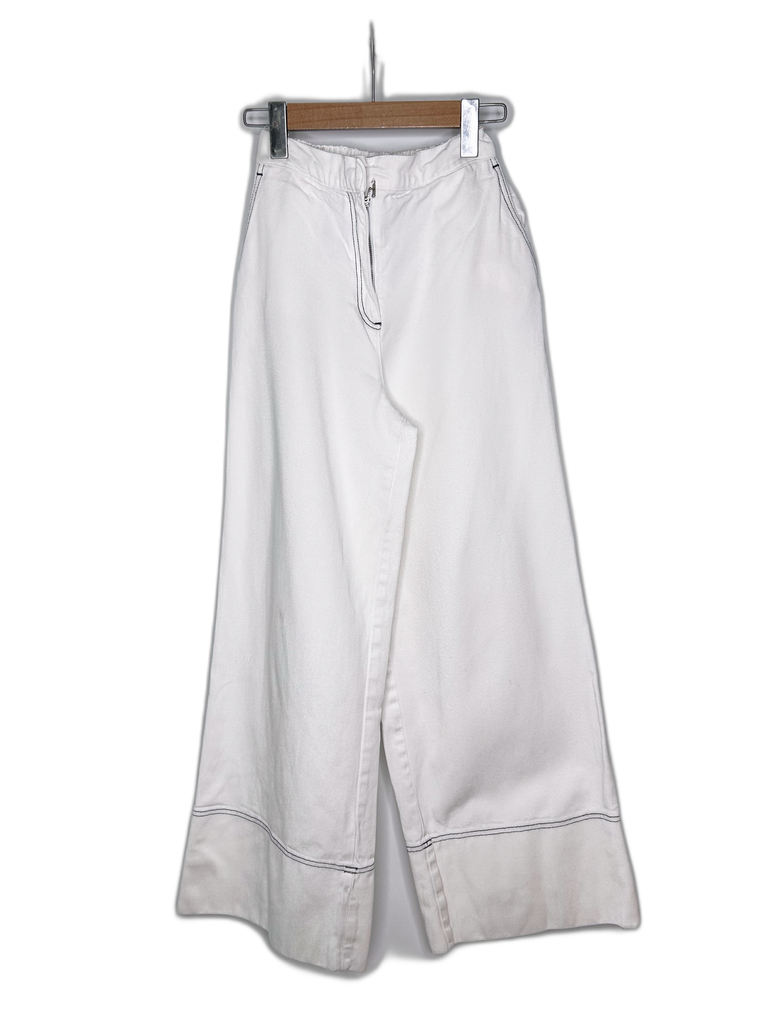 MAXMARA-WIDE-LEG JEANS