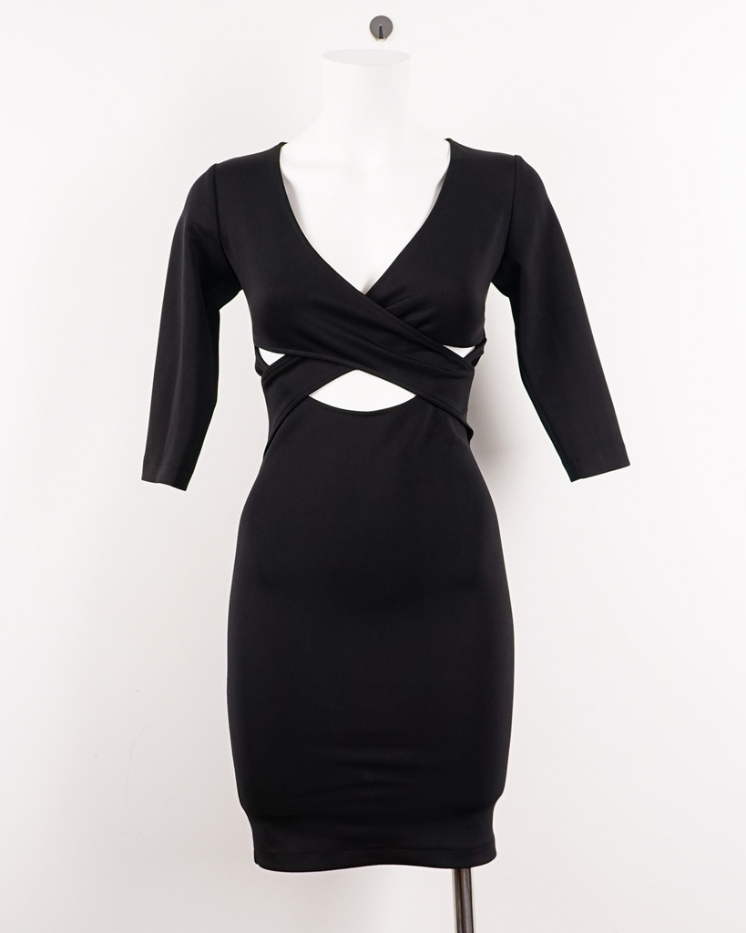 UNKNOWN-CUTOUT DRESS