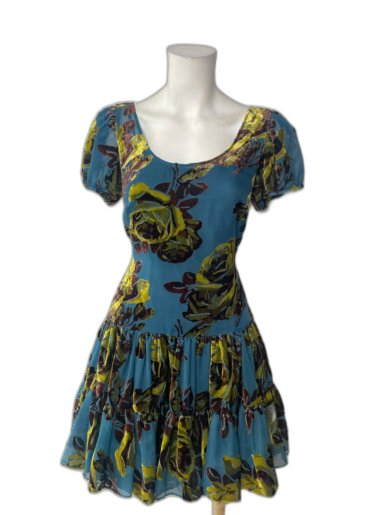 BETSEY JOHNSON-MIDI DRESS