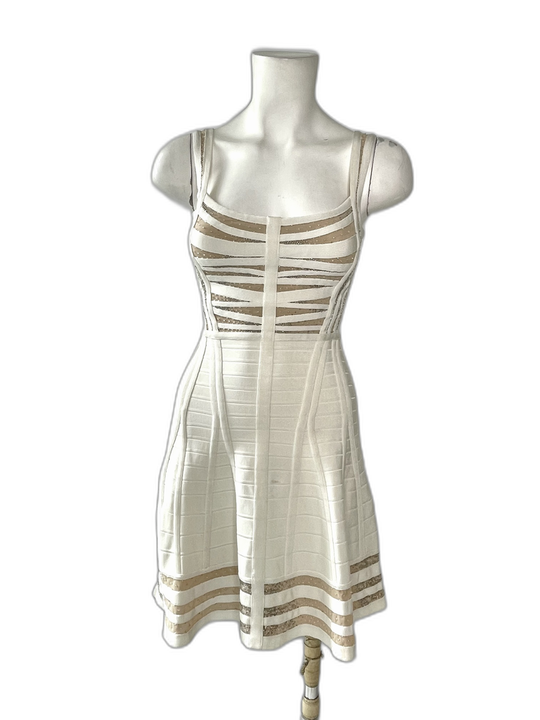 HERVE LEGER-MINI DRESS