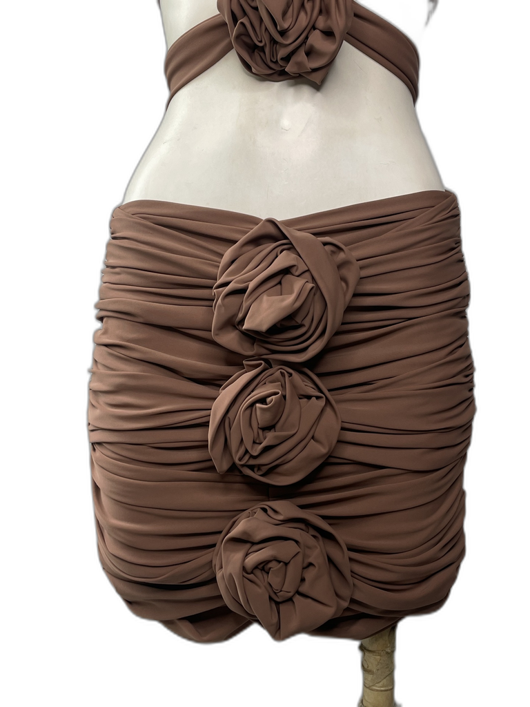 AMALA FOX-MIDI SKIRT