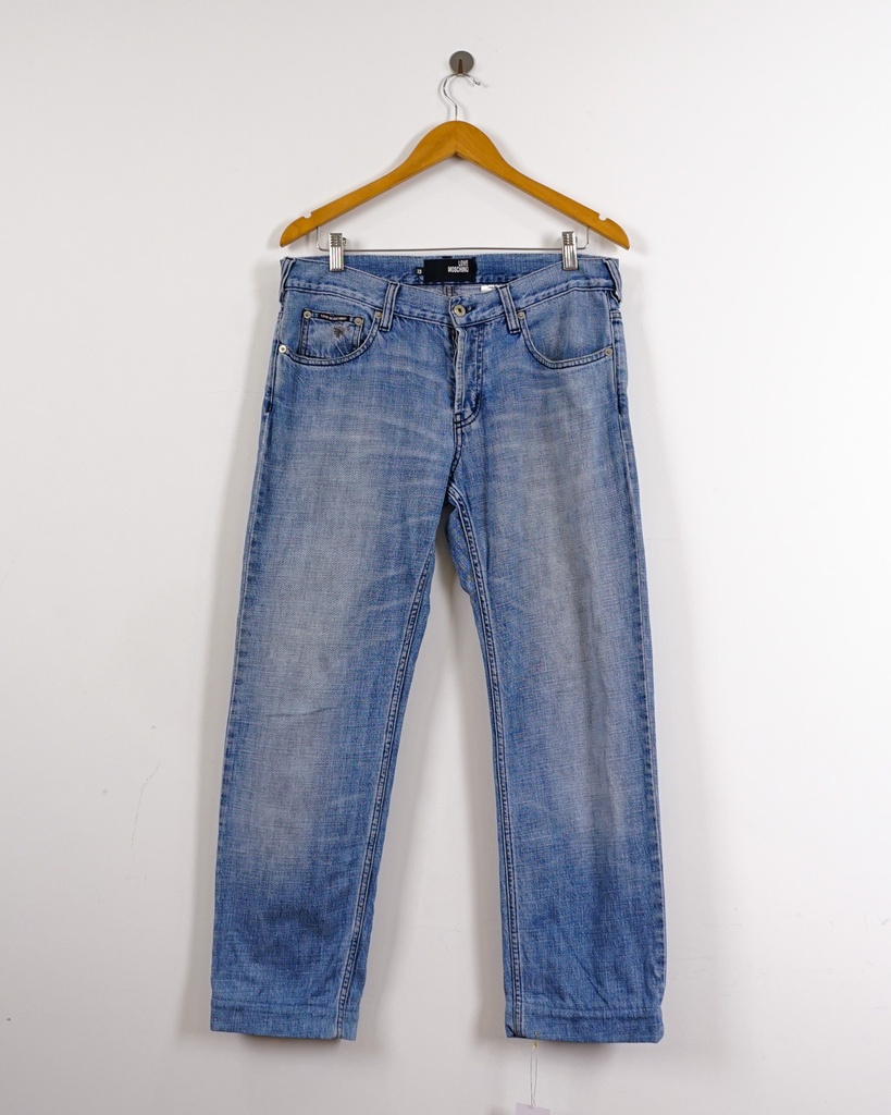 LOVE MOSCHINO-MID RISE JEANS