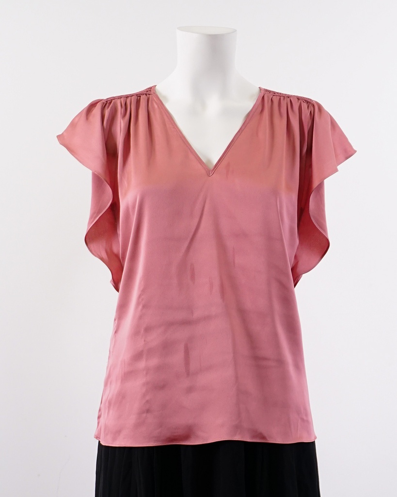 WHITE HOUSE BLACK MARKET-SHORT SLEEVES TOP