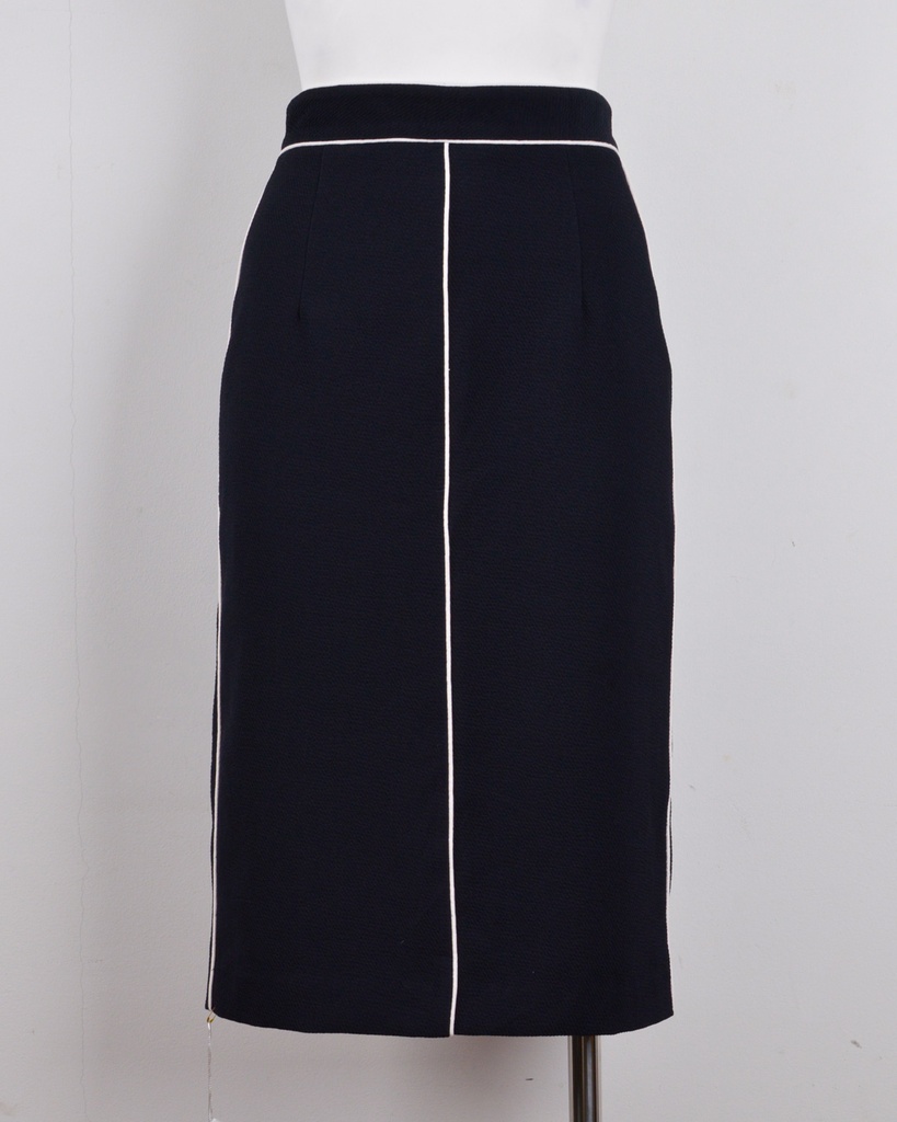 ZARA BASIC-MIDI SKIRT