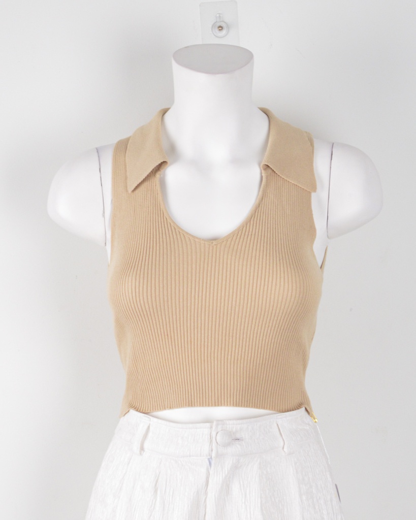 KISSERINE-SLEEVELESS TOP (TANKTOP/TUBE TOP)